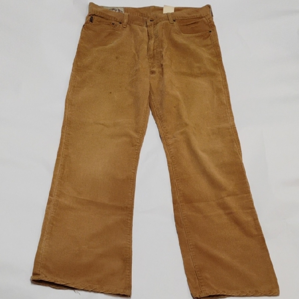 Abercrombie & Fitch Tan Bootcut Jeans Relaxed Fit